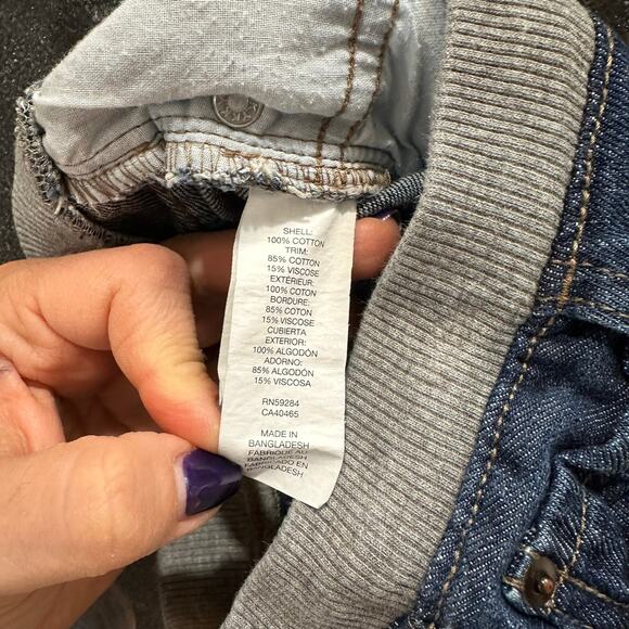 2 Pairs Children's Place Blue Denim Jeans Pockets Stretchy Waist Size 4T - Picture 10 of 11